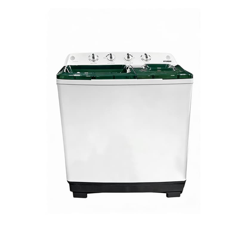 Lavadora Semiautomática Doble Tina De 15 Kg Color Blanco Hyundai