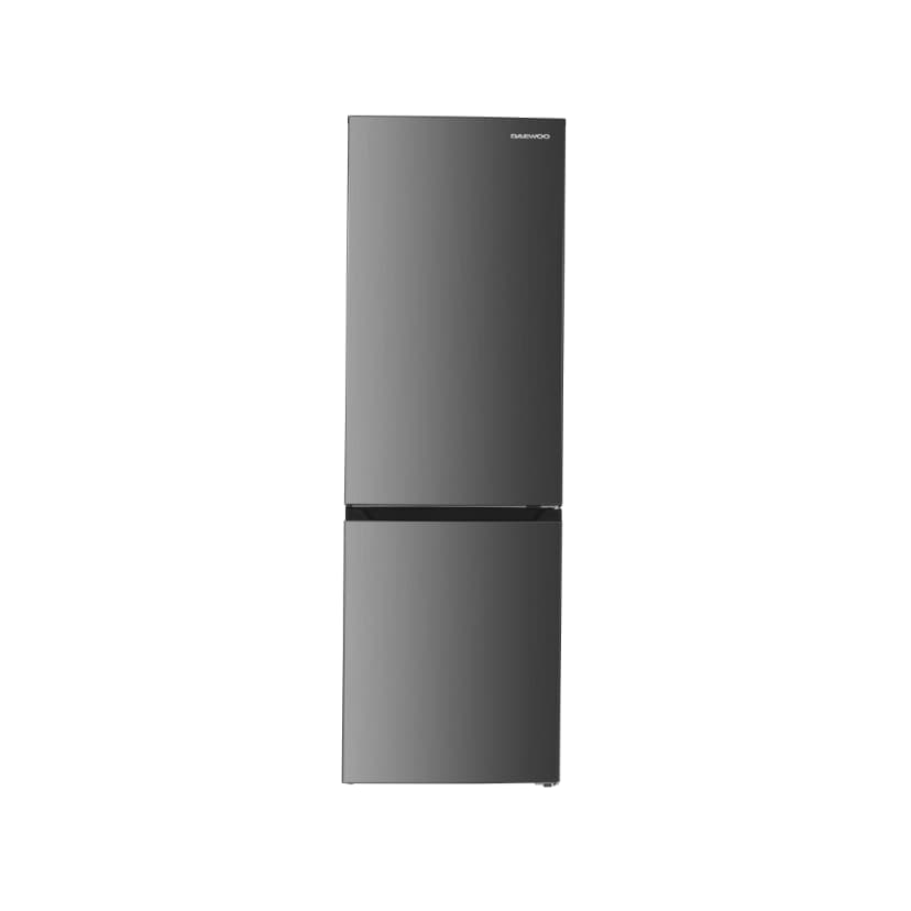 Nevera 11 Pies de Acero Inoxidable color Negro Daewoo