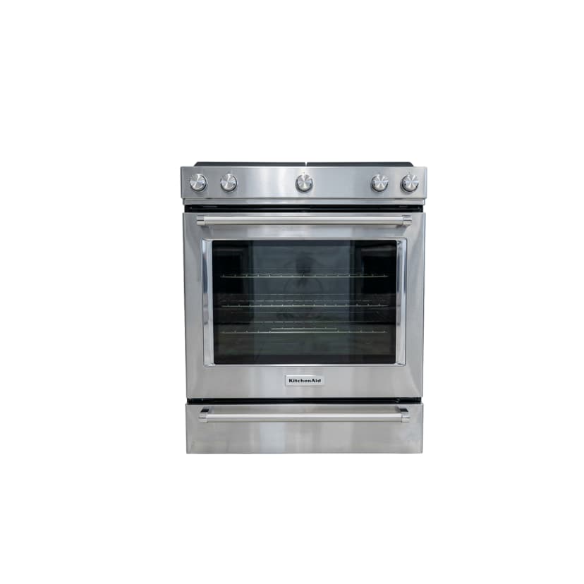 Cocina a Gas 30 Pulgadas con 5 Quemadores de Alta Potencia KitchenAid
