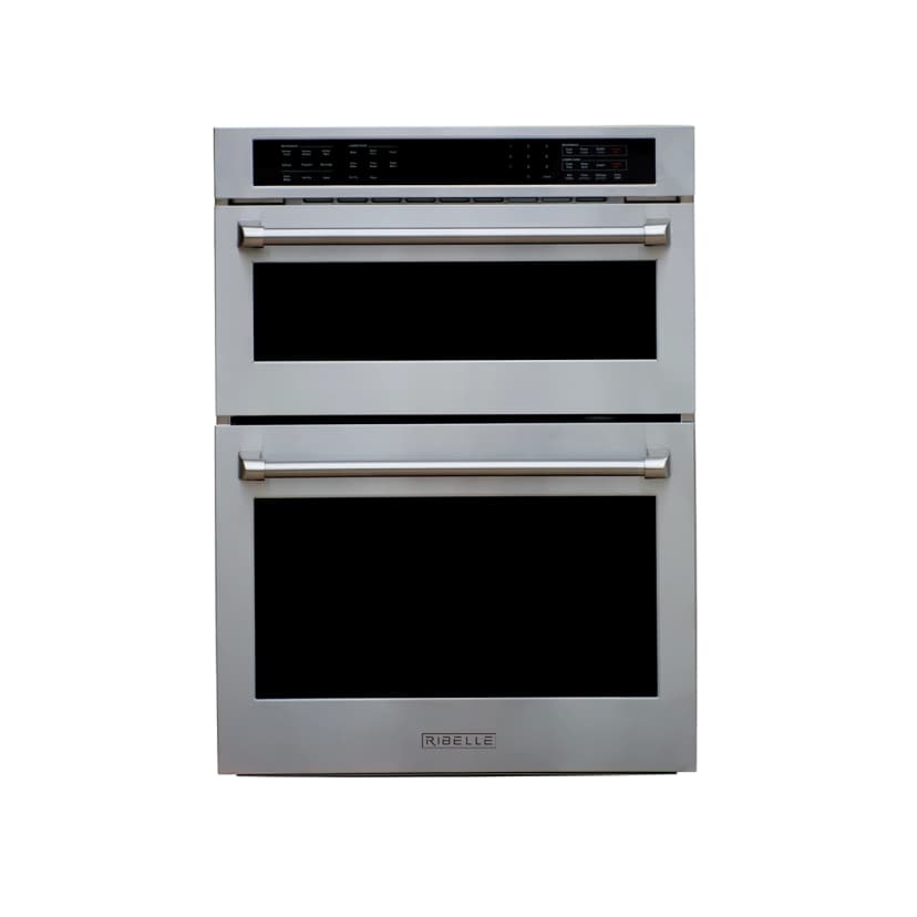 Horno Eléctrico Y Microondas De Empotrar 30 Pulgadas Acero Inoxidable Ribelle