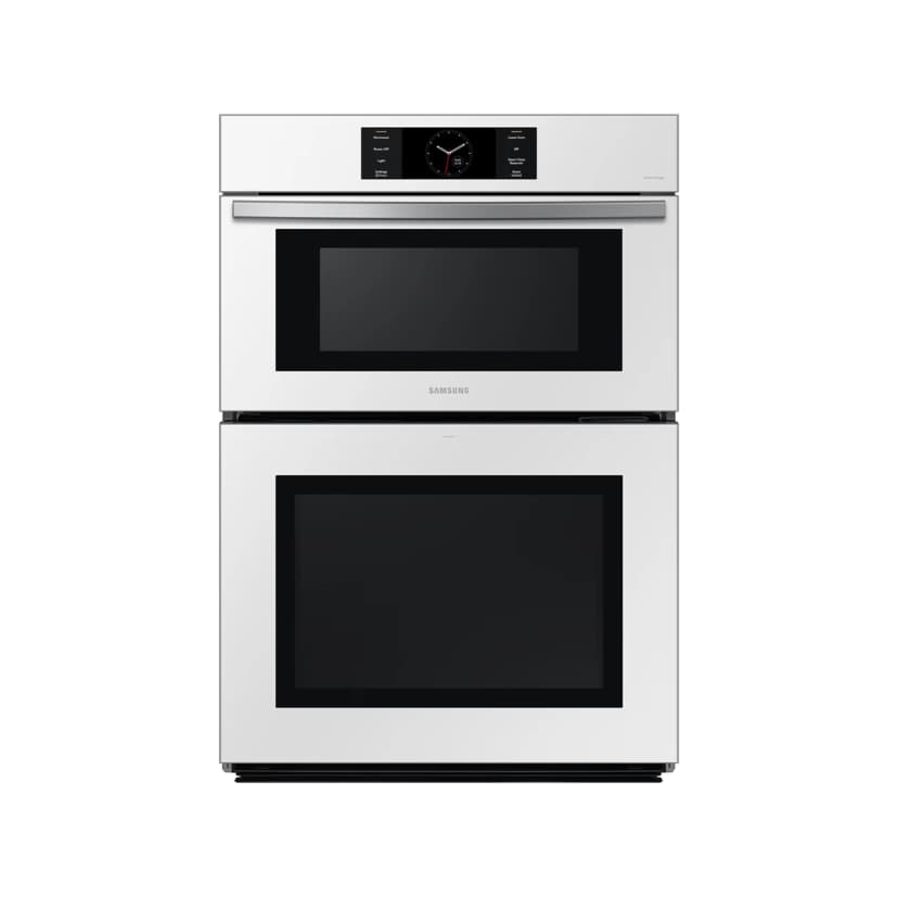 Horno Doble 30 Pulgadas Panel Tactil Bespoke Air Fry Color Blanco Samsung
