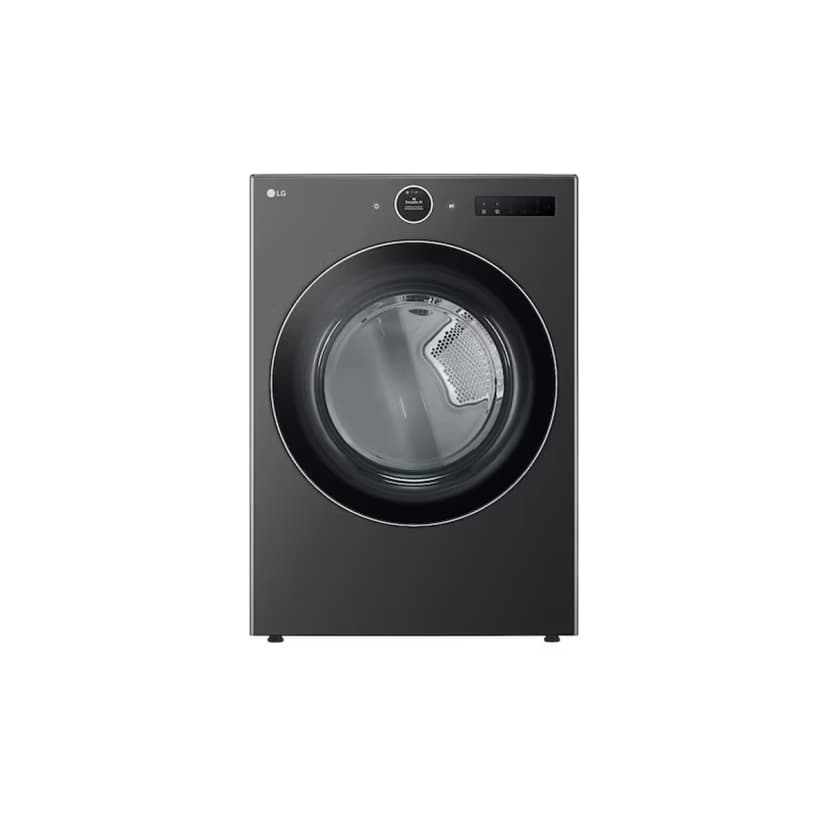 Secadora Eléctrica De Carga Frontal 22 Kg Color Negro LG