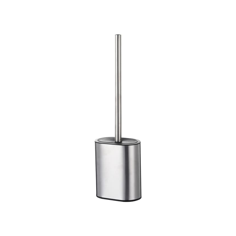Cepillo de Inodoro con Almacenamiento Acero Inoxidable Basic Home