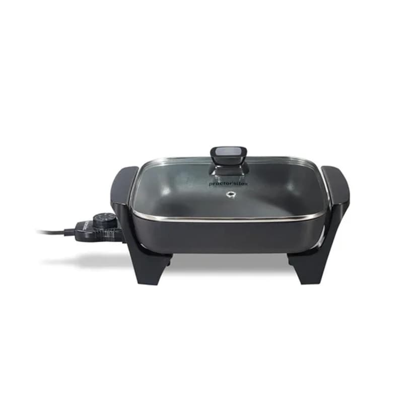 Sartén Eléctrico con Tapa Color Negro Proctor Silex