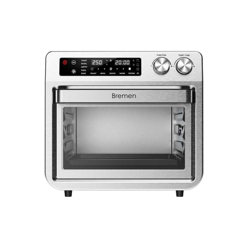 Horno Digital Freidora De Aire De 25 Litros Acero Inoxidable Bremen