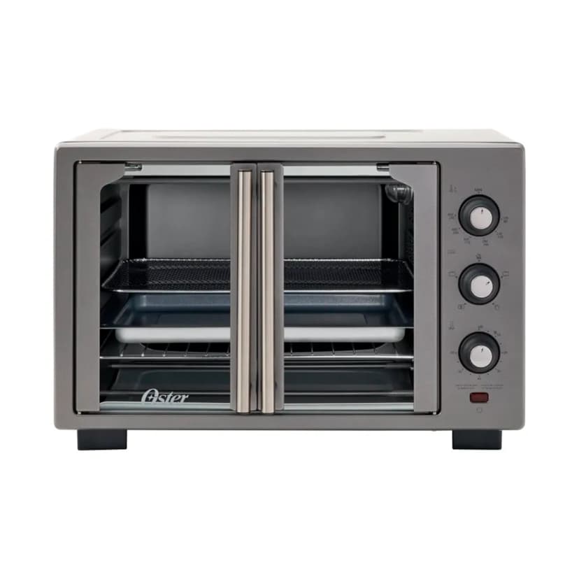 Horno Tostador Freidora De Aire 35 Litros Acero Inoxidable Oster